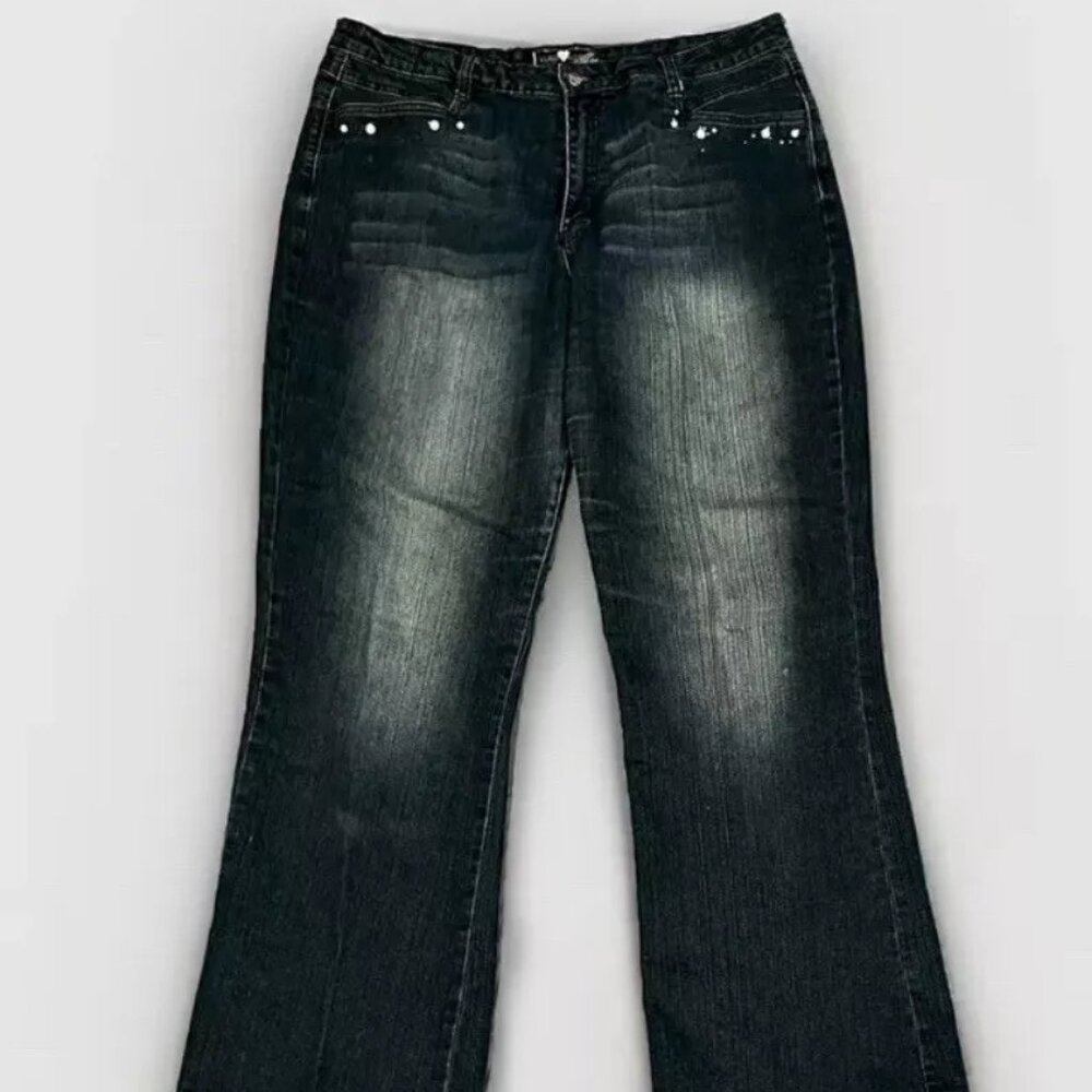 Vintage Luxury Blues Boot Cut Jeans Womens 18/20